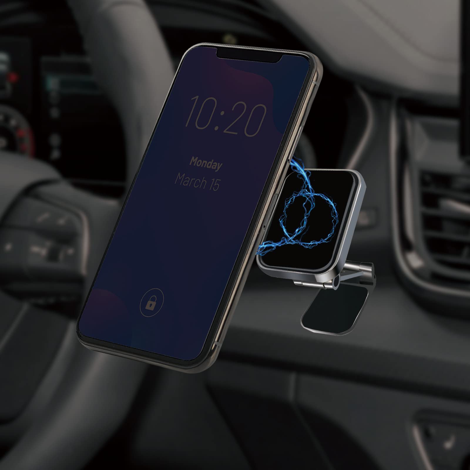 FUHHP Car Magnetic Phone Holder Magnet Phone Holder for car Install Suitable Dashboard Screens Compatible with All Phone Magnetic Phone Holder. Near Me FUHHP Car Magnetic Phone Holder, Compatible With All Auto