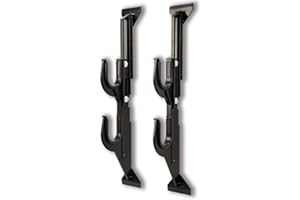 Allen Company Molded Truck Gun Rack for Rear Window - Gun Holder for Two Shotguns, Rifles, Bows, or Tools - Gun and Hunting A