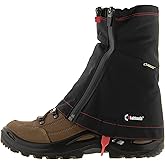 Kahtoola LEVAgaiter Mid GTX Gaiters, Waterproof Gore-TEX Shoe & Boot Protection for Mountaineering, Off-Trail Hiking in Mud, 