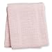 lulujo Baby Cellular Baby Blanket, Pink