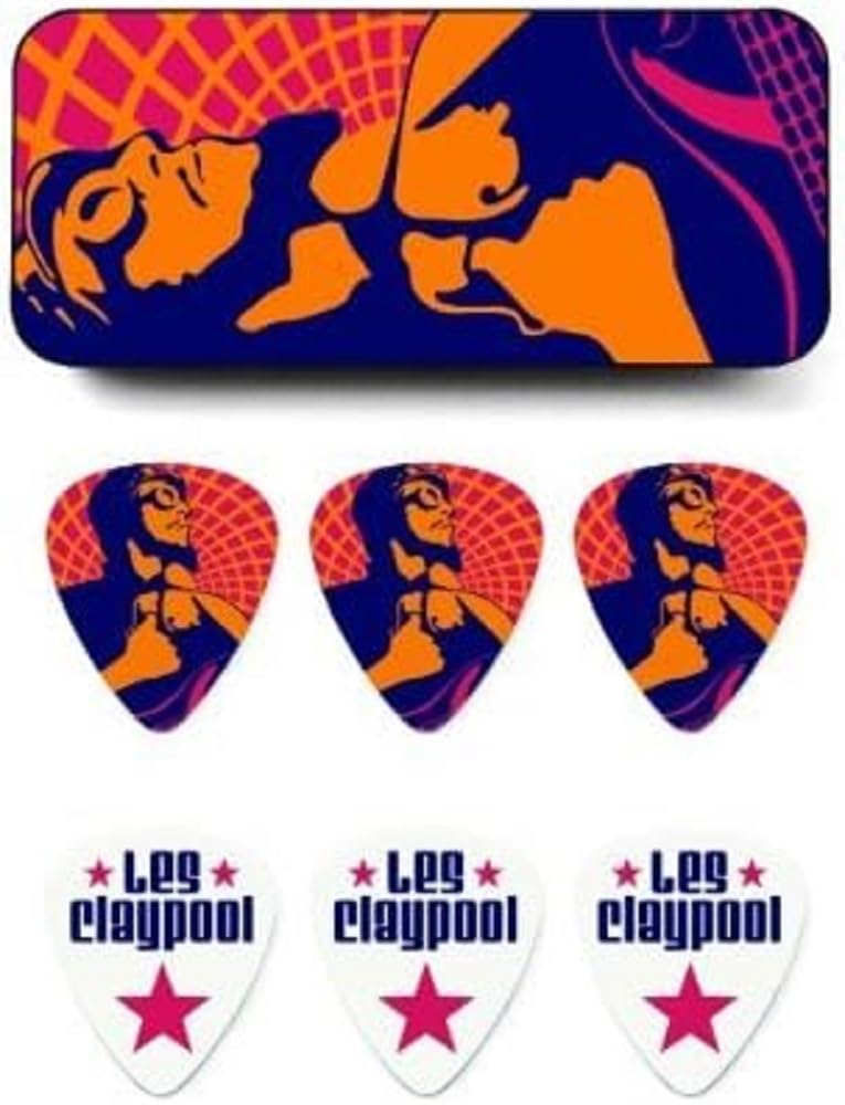 Jim Dunlop LCPPT02H Claypool Heavy Pick Tin