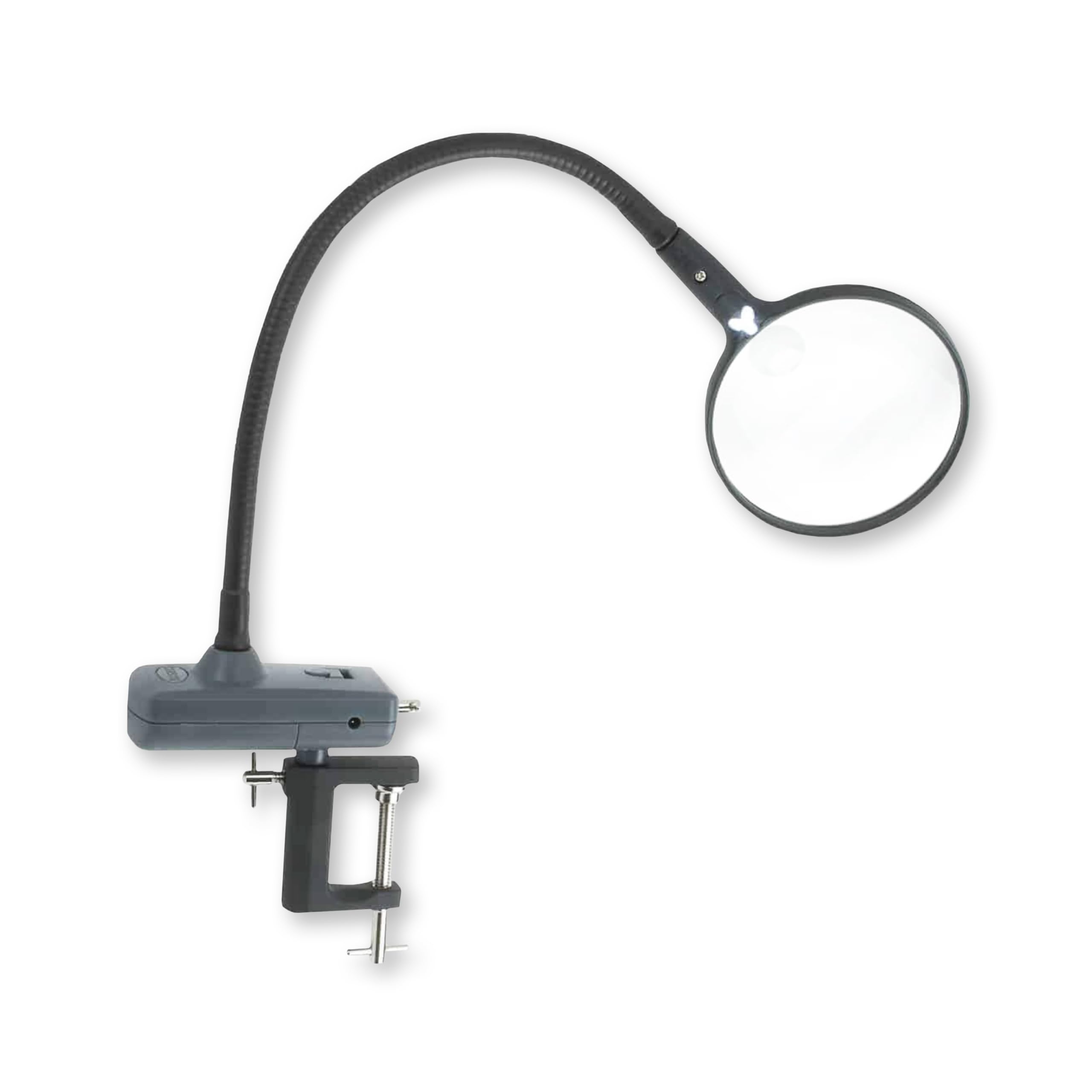 Carson Optical MagniFlex Hands-Free Tabletop Mounted 2x Magnifier with 3.5x Spot Lens