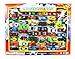Metro Ultimate Collection 50 Piece Mini Toy Diecast Vehicle Play Set, Comes with Street Play Mat, Variety of Vehicles