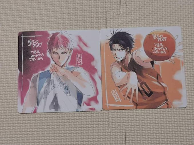 Amazon 黒子のバスケ 黒バス 劇場版 コースター 赤司征十郎 高尾和成 アニメ 萌えグッズ 通販