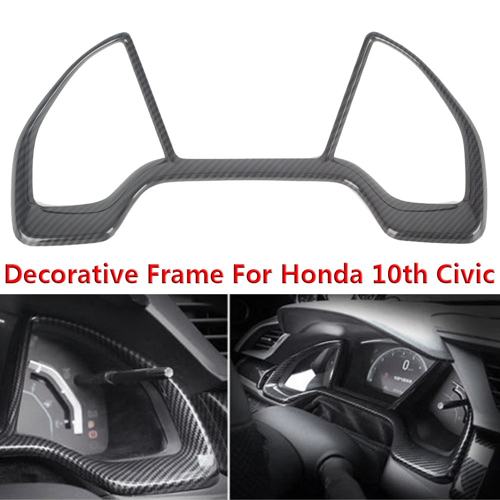 Covers Interior Accessories Carbon Fiber Style Dashboard