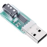 Eujgoov Morse Code Practice Adapter, USB Key Trainer with Support for VBand CW Software and 3.5mm Plug, Portable Training Device