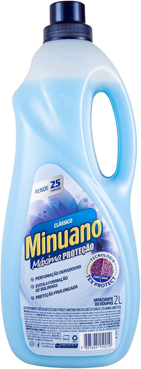 Amac Roupa Minuano 2L Maciez E Carinho Amac Roupa Maciez E Carinho (7897664150010)