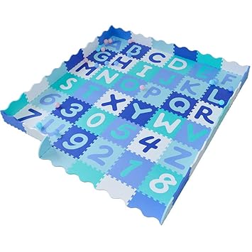 baby letter mat