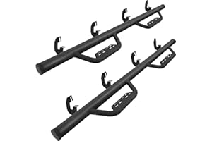 SMANOW Running Boards Compatible with 2015-2023 Chevy Colorado/GMC Canyon Crew Cab Door Step Drop Down Side Step,Hoop，Nerf Bar