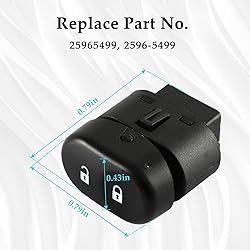 KPALAG LH Front Driver Side Door Lock Switch Button