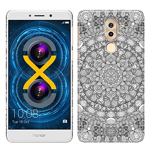 Huawei honor 6x/ mate 9 lite 5.5 case, fincibo (tm) back cover ha…