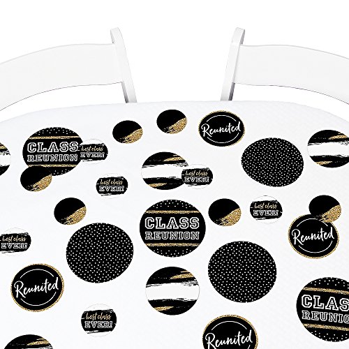 Big Dot of Happiness Reunited - School Class Reunion Party Giant Circle Confetti - Party Decorations - Large Confetti 27 Count