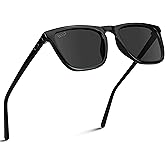 WearMe Pro - Polarized Lens Square Modern Sunglasses for Men