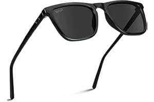 WearMe Pro - Polarized Lens Square Modern Sunglasses for Men