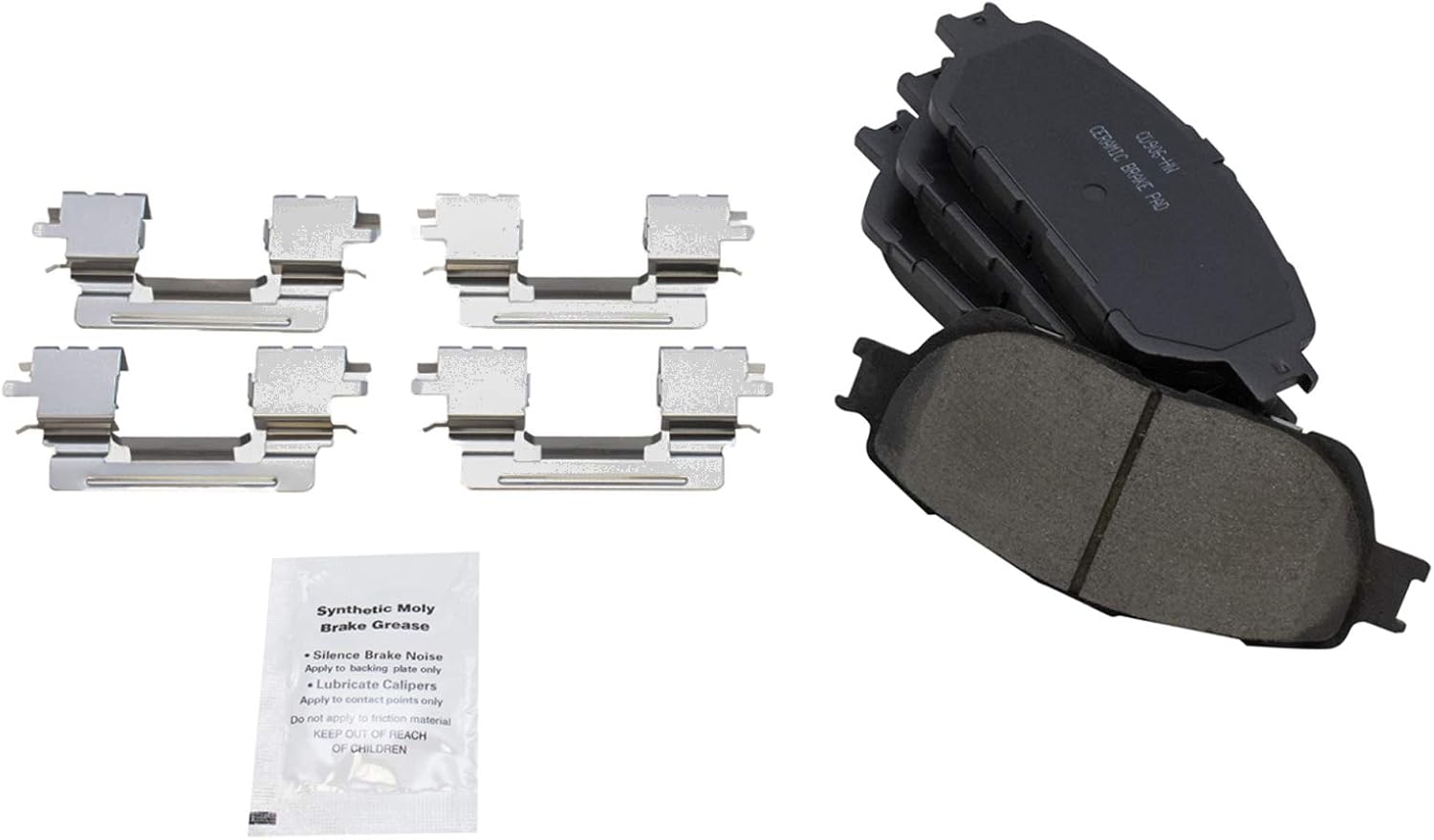 Front & Rear Premium Posi Ceramic Disc Brake Pad & Rotor