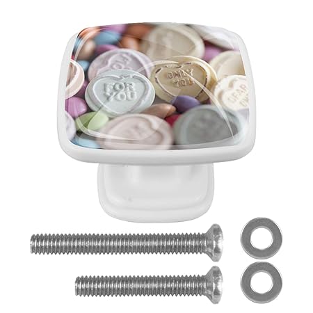 Schrankknöpfe und zieht Bunte Süßigkeiten Bücherregal Knöpfe