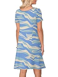 lionstill Women's Casual T Shirt Dress Summer