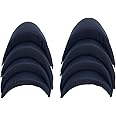 QKAIFRYSUG Mens Shoulder Pads for Jacket Blazer T-Shirt Clothing Dress Shoulder Pad Inserts Sewing Accessories 4 Pairs Black