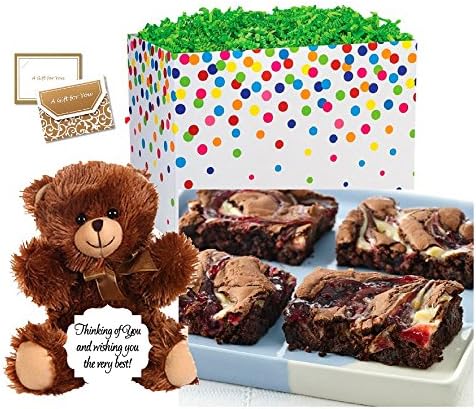 Raspberry Cream Cheese 12pack Individually Baked &amp; Wrapped Brownies