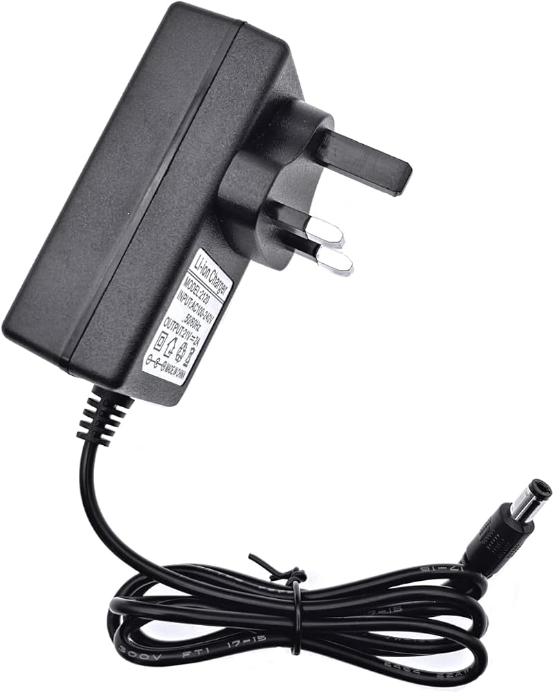 JZK 21V 42W 2A Power Supply Adapter with Indicator Cable 89cm 5.5x2.5mm