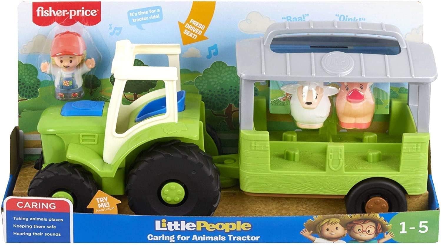 fisher price tractor ride on