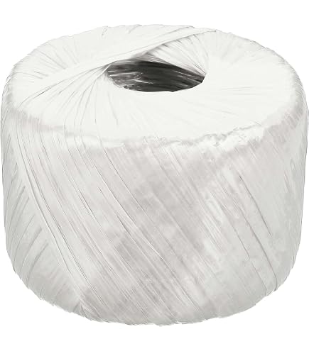 Corde Polypropylène 180 Mètres PATIKIL Corde En Polyester Nylon Plastique De 180m/590Ft Ficelle PP Bleue Jardinage Emballage