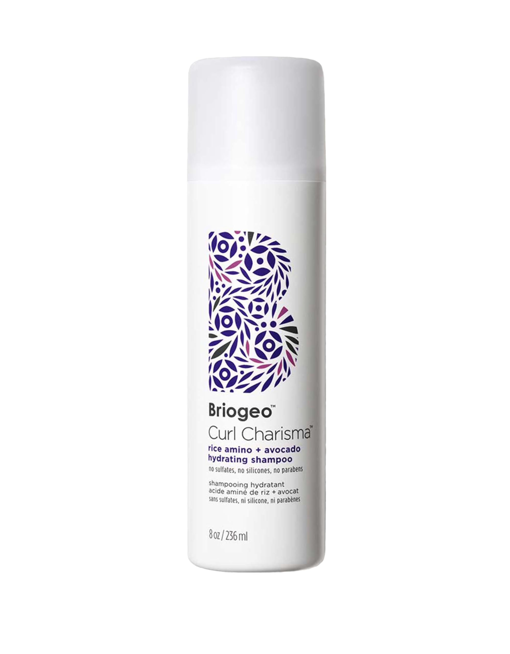 Briogeo Curl Charisma Hydrating Shampoo, Define and Moisturize Wavy, Curly, and Coily Hair, Vegan, Phalate & Paraben-Free - 236ml