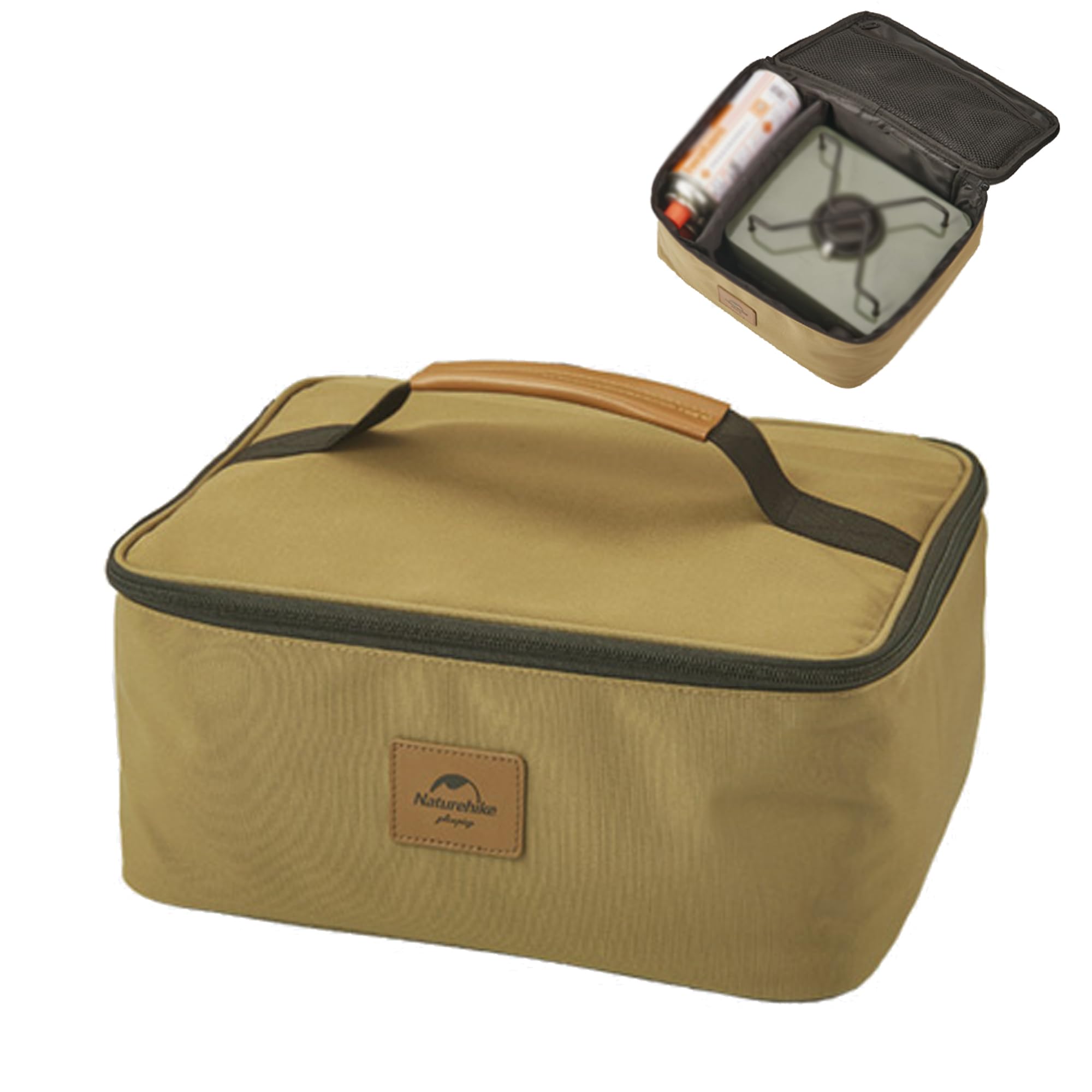 windhike Naturehike Lightweight Cassette Camping Storage Bag, Portable Camping Cookware Organizer, Large Capacity Camp Stove Storage Bags for Outdoor