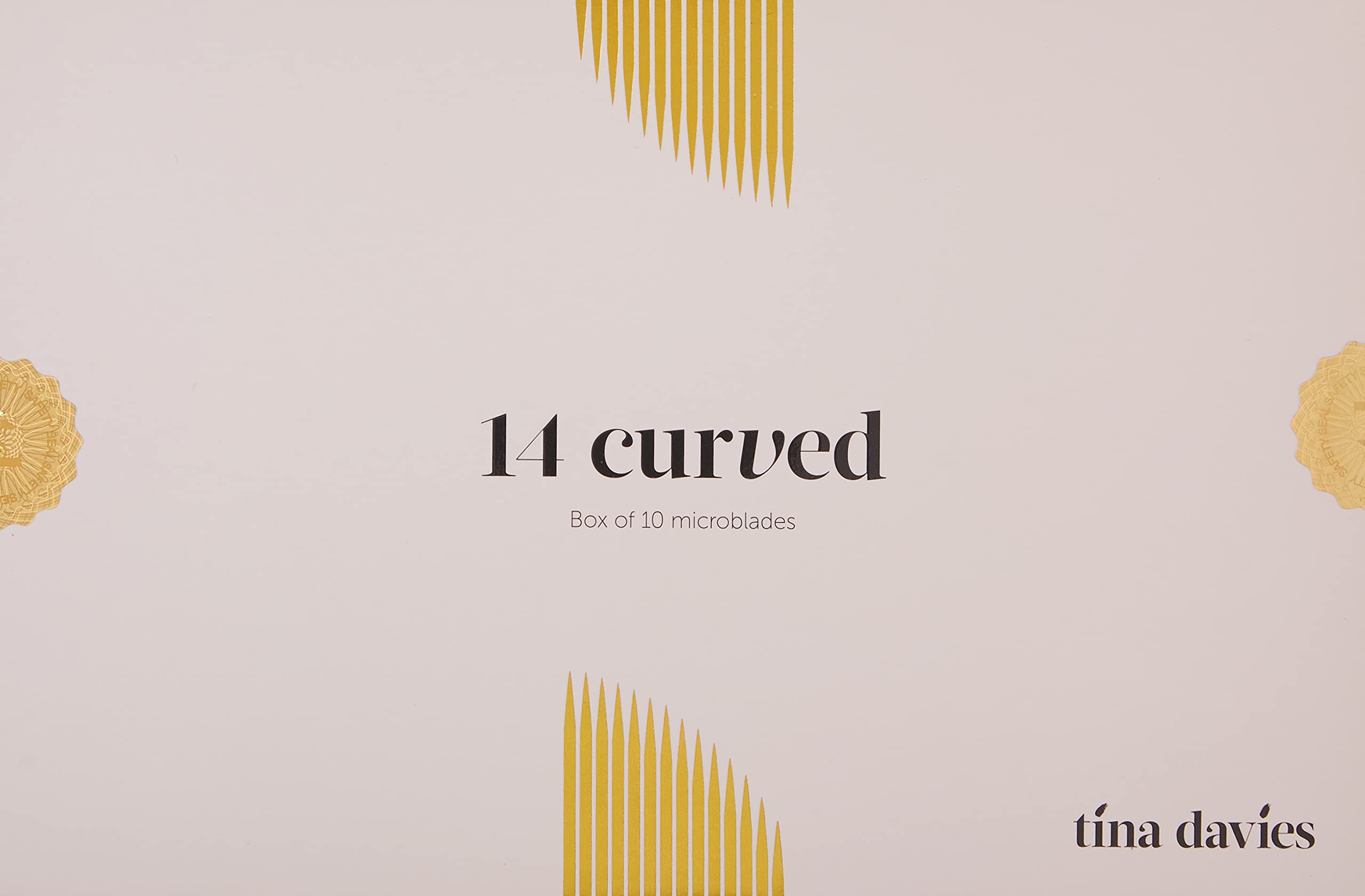 14 Curved box of 10 microlades Tina Davies