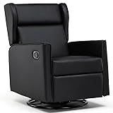 COMHOMA Rocking Recliner Chair, Swivel Glider