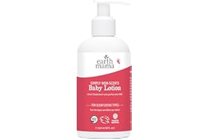 Earth Mama Simply Non-Scents Baby Lotion for Sensitive Skin, 240ml