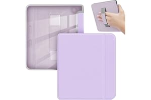 YoungMe Coque pour Kobo Libra 7" Couleur sortie 2024 - Coque arrière ultra transparente en TPU souple et légère avec dragonne