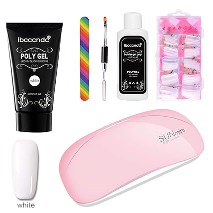 Amazon Com Mogoi Poly Gel Nail Kit Enhancement Nail Extension