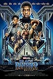 Black Panther Movie Poster Limited Print Photo Chadwick Boseman, Michael B. Jordan Size 27x40 #1