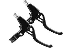JUPSK Bike Brake Levers, Bicycle Hand Brakes Lever Cycling Levers Aluminum Alloy Handlebar Lever Handle 2.2cm Diameter for Mo