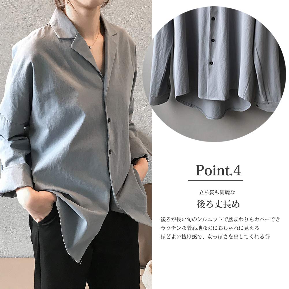 ユニークジャケット シャツ出し 後ろ 女性 ファッショントレンドについて