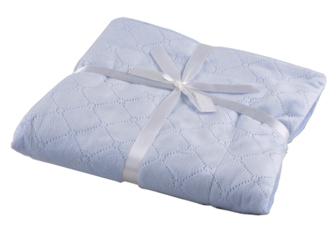 MI CASA CUSKI Blanket 90 x 75 Blue — image 1