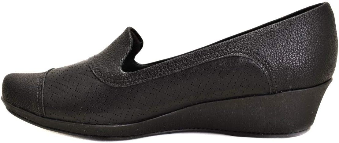 sapato anabela piccadilly