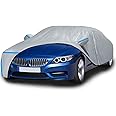 Car Cover for 2002-2025 BMW Z4 E85 E86 E89 G29 Coupe/Roadster/Convertible, Waterproof Custom-fit All Weather Sun Rain Dust Snow Protection Outdoor Car Cover with Door Zipper and Cotton Lining