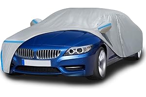 BETERNY Car Cover for 2002-2025 BMW Z4 E85 E86 E89 G29 Coupe/Roadster/Convertible, Waterproof Custom-fit All Weather Sun Rain Dust Snow Protection Outdoor Car Cover with Door Zipper and Cotton Lining