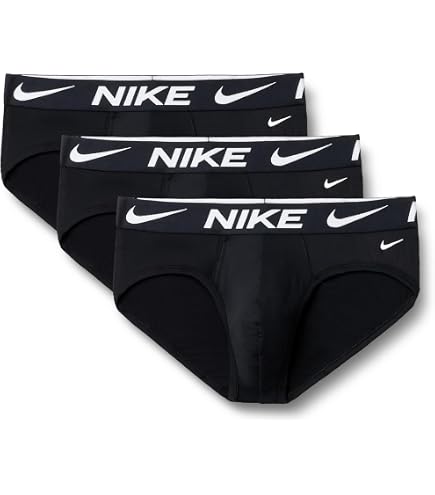 Nike Men`s Dri-FIT Essentials Micro Hip Briefs 3 Pack (B(KE1037