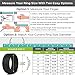 Silicone Wedding Ring/Band Men Women 4 5 Rings Pack- Designed Silicone Rubber Rings - Comfortable Durable Wedding Ring Replacement - Matching Sets - U.S Design Patent (8, Men's Rings)