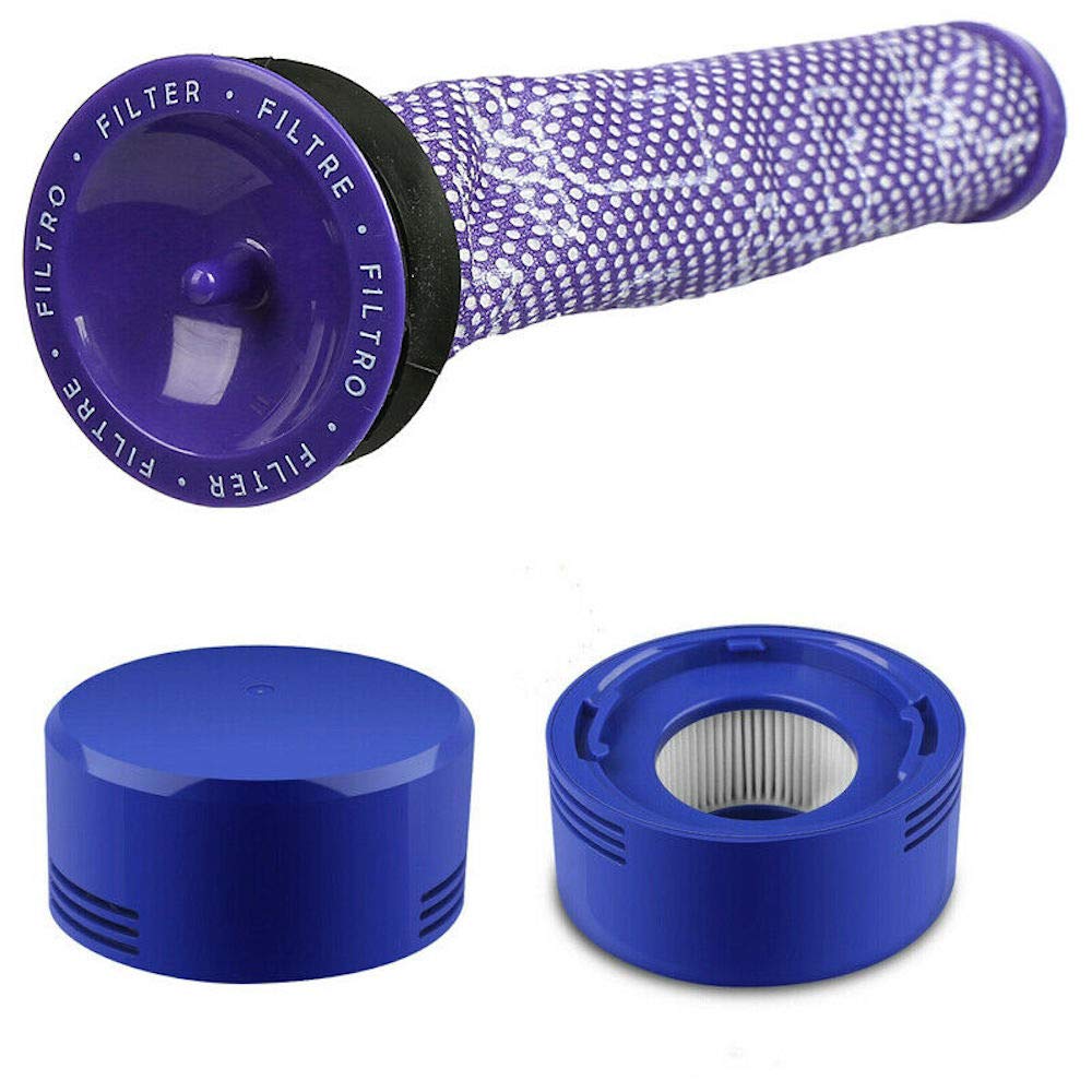 HHD VacWiz Dyson V8 Filter Set Pre & Post Filter 967478-01 & 965661-0