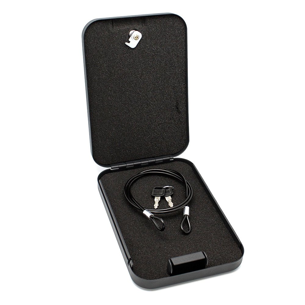 Buy GERO Hard Locking Steel Metal Case with Foam Padding and Security