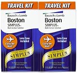 Bausch & Lomb Boston Simplus Travel Kit-1 oz, 2 pack