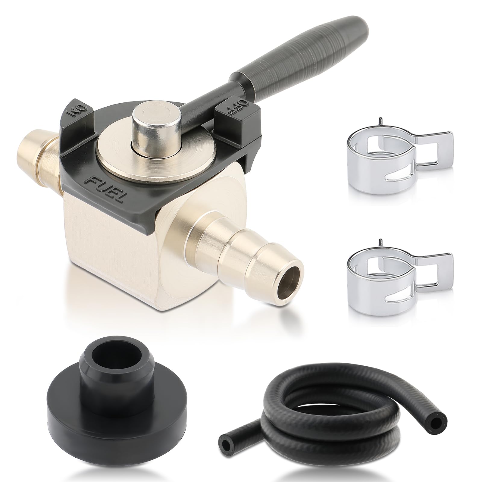 Photo 1 of 1/4" Inline Fuel Shut Off Valve for Oregon 07-403 48568 07403 Scagg Lawn Mower