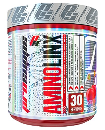 UPC 617237640345, Pro Supps Aminolinx Elite Performance Amino Matrix, Cherry Bomb, 30 Servings, BCAA and EAA Matrix