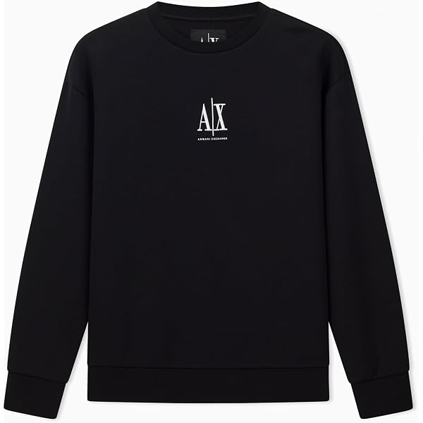 Amazon.com: Armani Exchange Men's Cotton Icon Logo Half Zip