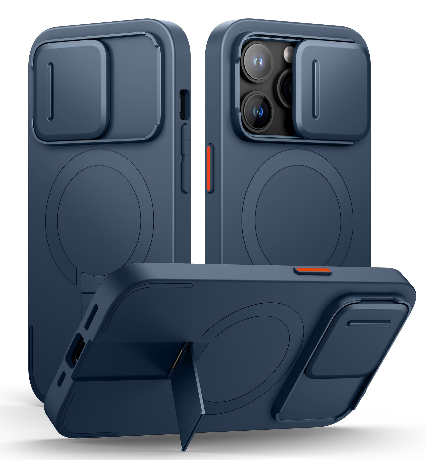 SURITCH Agnetic Case Copatible With IPhone 14 Pro Ax, Shockproof Protective Cover With Slide
