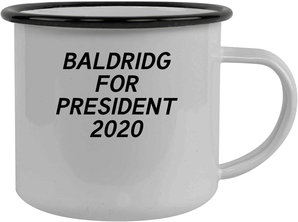 Baldridg For President 2020 - Stainless Steel 12Oz Camping Mug, Black